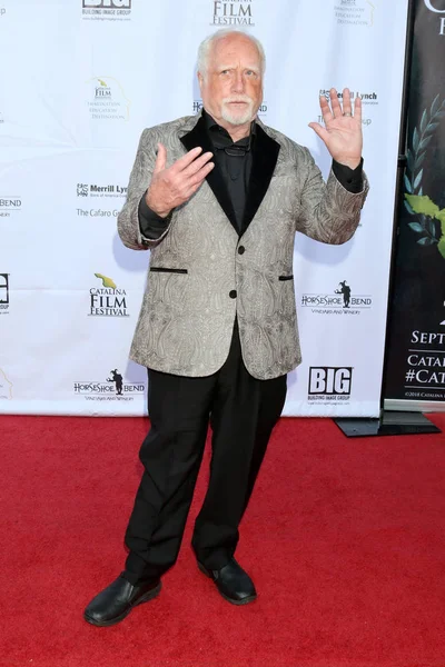 カタリナ映画祭 2018 日アバロン カリフォルニア州でのカジノで土曜日レッド カーペットでアバロン Sep リチャード ドレイファス — ストック写真