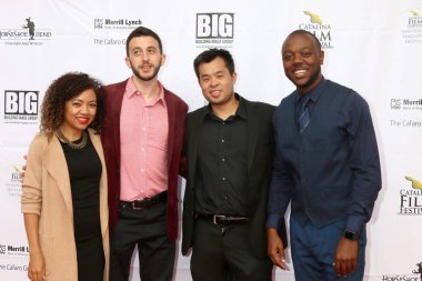 Avalon - 28 Eylül: Candice Mcleod, Aaron Wasserteil, Geoff Fong, Xavier Gordan Catalina Film Festivali - Cuma kırmızı halı üzerinde 28 Eylül 2018 yılında Avalon, Ca Casino