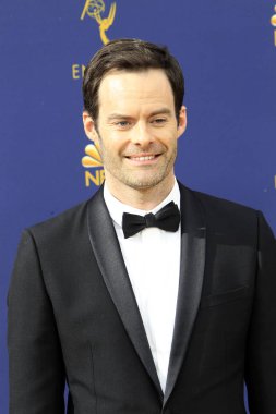 Los Angeles - Eylül 17: Bill Hader 2018 Emmy Ödülleri gelenler Microsoft Tiyatrosu'nda 17 Eylül 2018 tarihinde Los Angeles, Ca