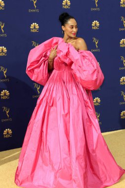 Los Angeles - Eylül 17: Tracee Ellis Ross adlı 2018 Emmy Ödülleri gelenler Microsoft Tiyatrosu'nda 17 Eylül 2018 tarihinde Los Angeles, Ca