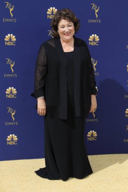 Los Angeles - Eylül 17: Margo Martindale 2018 Emmy Ödülleri gelenler Microsoft Tiyatrosu'nda 17 Eylül 2018 tarihinde Los Angeles, Ca