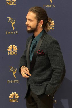 Los Angeles - Eylül 17: Tom Kaulitz, 2018 Emmy Ödülleri gelenler Microsoft Tiyatrosu'nda 17 Eylül 2018 tarihinde Los Angeles, Ca