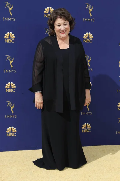 Los Angeles Eylül Margo Martindale 2018 Emmy Ödülleri Gelenler Microsoft — Stok fotoğraf