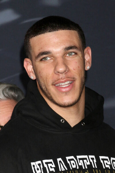 LOS ANGELES - OCT 1:  Lonzo Ball at the "Venom" Premiere at the Village Theater on October 1, 2018 in Westwood, CA