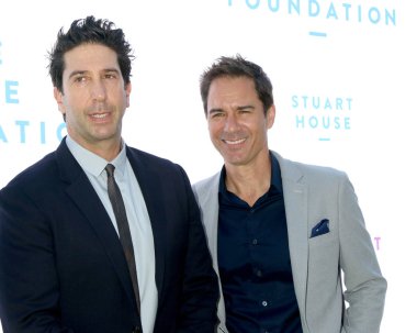Los Angeles - Ekim 7: David Schwimmer, Eric Mccormack tecavüz Vakfı'nda 7 Ekim 2018 Beverly Hills, Ca yıllık Brunch özel yurtta
