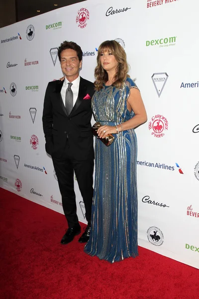 Los Angeles Oct Richard Marx Daisy Fuentes Carrossel Hope Ball — Fotografia de Stock