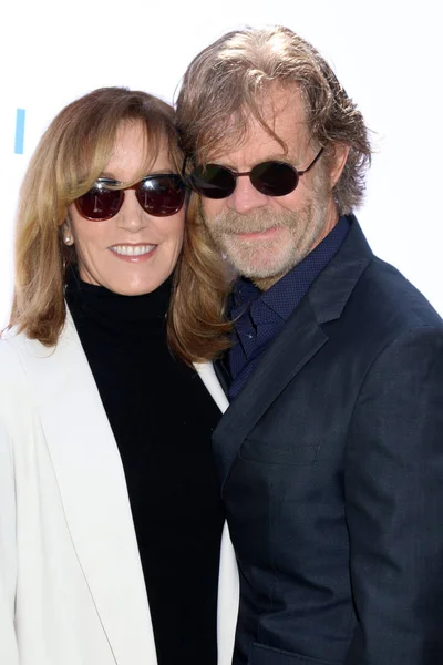 Los Angeles Okt Felicity Huffman William Macy Vid Våldtäkt Foundation — Stockfoto