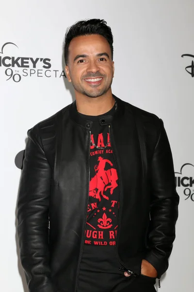 Los Angeles Ottobre Luis Fonsi 90Th Spectacular Taping Topolino All — Foto Stock