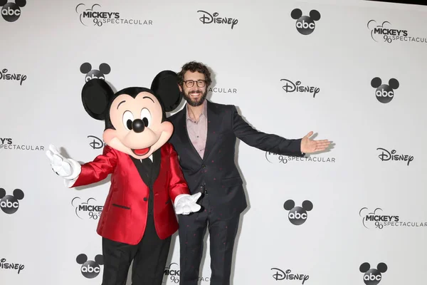 Los Angeles Ekim Mickey Mouse Josh Groban Mickey Muhteşem Tapınak — Stok fotoğraf