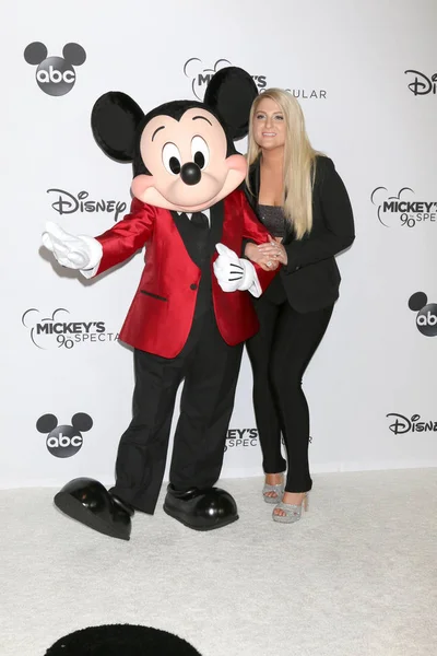 Los Angeles Oct Mickey Mouse Meghan Trainor Mickey 90Th Spectacular — Fotografia de Stock