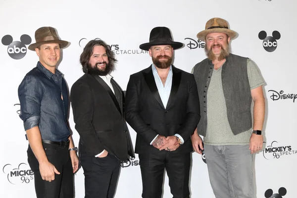Los Ángeles Octubre Zac Brown Band Mickey 90Th Spectacular Taping — Foto de Stock