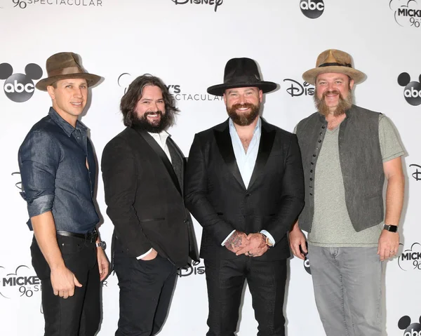 Los Angeles Paź Zac Brown Band Mickey Spektakularne Taping Shrine — Zdjęcie stockowe