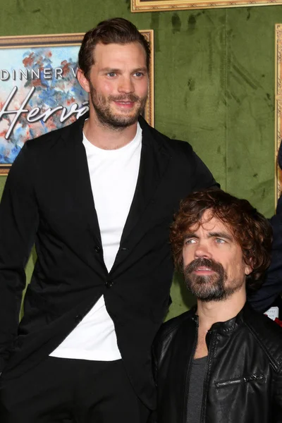 Los Angeles 2018 Jamie Dornan Peter Dinklage Bei Der Dinner — Stockfoto