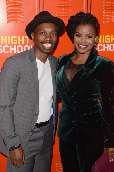 Los Angeles Sep Melvin Jackson Kelly Jenrette Alla Night School — Foto Stock