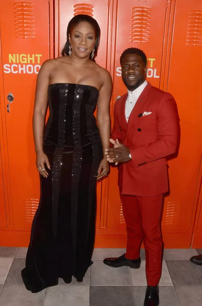 Los Angeles Sep Tiffany Haddish Kevin Hart Night School Premiere — Fotografia de Stock