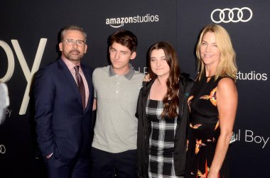 Los Angeles - Ekim 8: Steve Carell, ailesi Beverly Hills, Ca üzerinde 8 Ekim 2018 Samuel Goldwyn Theater 