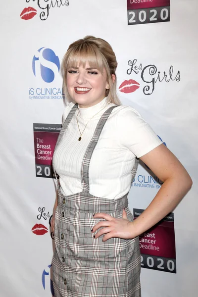 Los Angeles Października Maddie Poppe Roczne Les Girls Kabaret Hollywood — Zdjęcie stockowe