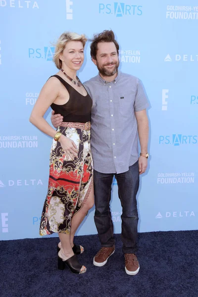 Los Ángeles Octubre Mary Elizabeth Ellis Charlie Day Arts Express — Foto de Stock