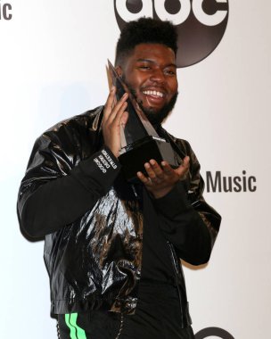 Los Angeles - Ekim 9: Khalid 2018, Amerikan müzik Microsoft tiyatroda 9 Ekim 2018 Los Angeles, Ca Ödülleri