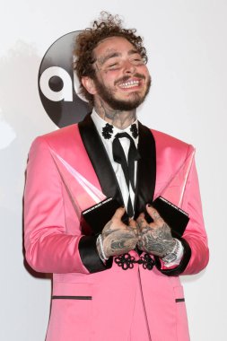 Los Angeles - Ekim 9: Post Malone 2018, Amerikan müzik Microsoft tiyatroda 9 Ekim 2018 Los Angeles, Ca Ödülleri