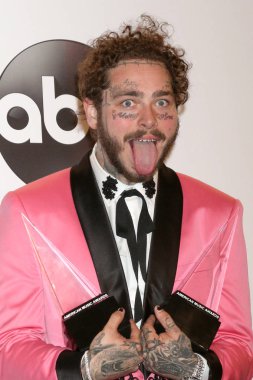 Los Angeles - Ekim 9: Post Malone 2018, Amerikan müzik Microsoft tiyatroda 9 Ekim 2018 Los Angeles, Ca Ödülleri