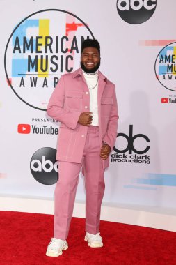 Los Angeles - Ekim 9: Khalid 2018, Amerikan müzik Microsoft tiyatroda 9 Ekim 2018 Los Angeles, Ca Ödülleri