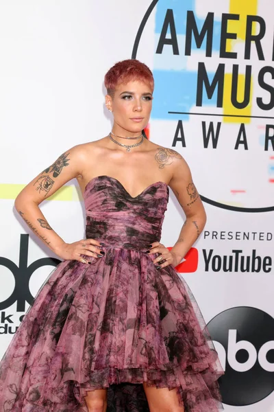 Los Angeles Oct Halsey Aux American Music Awards 2018 Microsoft — Photo