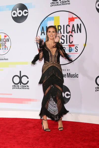 Los Ángeles Octubre Heidi Klum Los American Music Awards 2018 —  Fotos de Stock