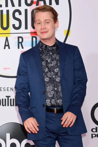 Los Ángeles Octubre Macaulay Culkin Los American Music Awards 2018 — Foto de Stock