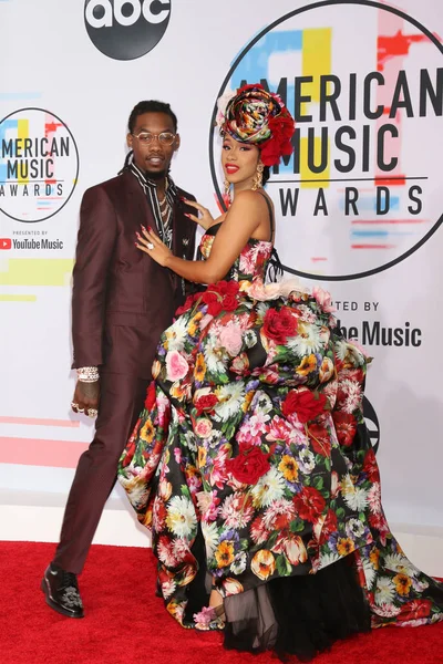Los Angeles Oct Offset Migos Cardi Aux American Music Awards — Photo
