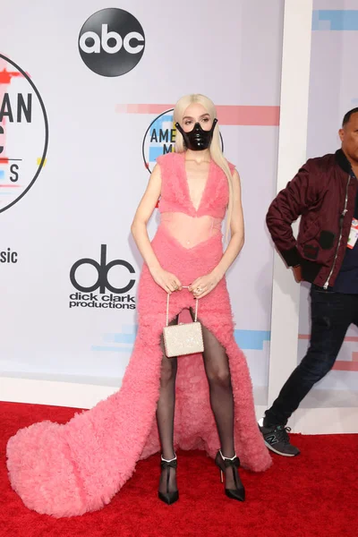 Los Ángeles Oct Poppy Los American Music Awards 2018 Microsoft — Foto de Stock