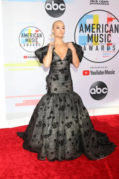 Los Ángeles Octubre Rita Ora Los American Music Awards 2018 — Foto de Stock