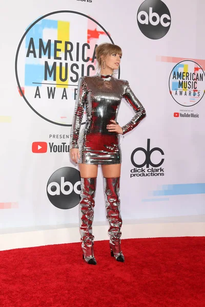 Los Angeles Okt Taylor Swift 2018 Amerikaanse Music Awards Het — Stockfoto
