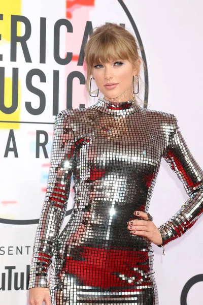 Los Ángeles Oct Taylor Swift Los American Music Awards 2018 — Foto de Stock