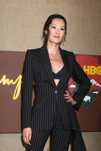 Los Angeles Oct Olivia Cheng Camping Hbo Premiere Screening Paramount — Stock Photo, Image