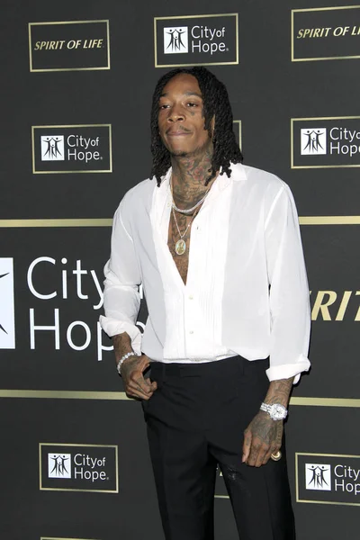 Los Angeles Okt Wiz Khalifa Bij Stad Van Hoop Gala — Stockfoto