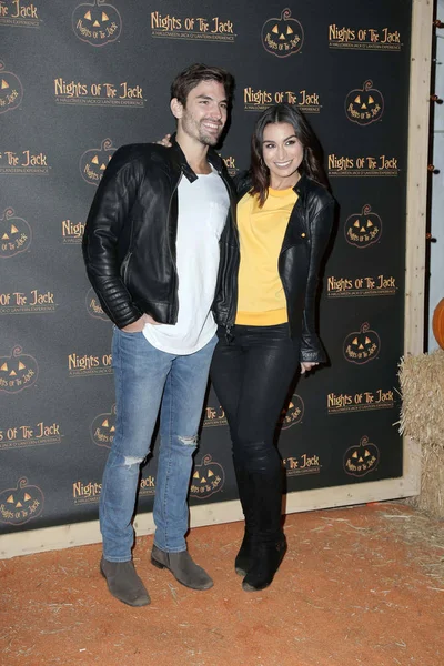 Los Angeles Oct Jared Haibon Ashley Iaconetti Nas Noites Festa — Fotografia de Stock