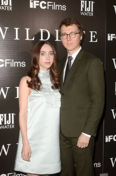 Los Ángeles Octubre Zoe Kazan Paul Dano Estreno Wildlife Los —  Fotos de Stock