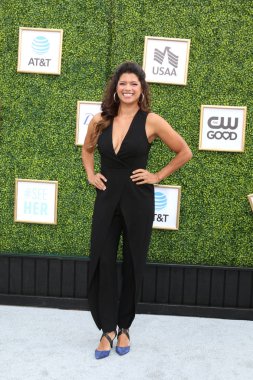 Los Angeles - Ekim 14: Andrea Navedo Cw şebekenin sonbahar denize indirmek olay Warner Brothers Stüdyoları'nda üzerinde 14 Ekim 2018 Burbank, Ca
