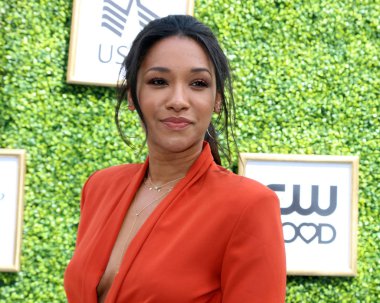 Los Angeles - Ekim 14: Candice Patton Cw şebekenin sonbahar denize indirmek olay Warner Brothers Stüdyoları'nda üzerinde 14 Ekim 2018 Burbank, Ca