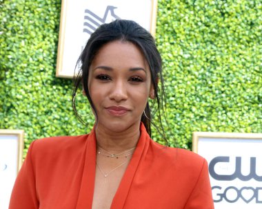 Los Angeles - Ekim 14: Candice Patton Cw şebekenin sonbahar denize indirmek olay Warner Brothers Stüdyoları'nda üzerinde 14 Ekim 2018 Burbank, Ca
