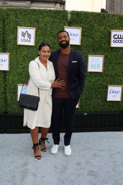 Los Angeles - Ekim 14: Konuk, Spencer Paysinger Cw şebekenin sonbahar denize indirmek olay Warner Brothers Stüdyoları'nda üzerinde 14 Ekim 2018 Burbank, Ca