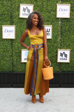 Los Angeles - Ekim 14: Mara Brock-Akil Cw şebekenin sonbahar denize indirmek olay Warner Brothers Stüdyoları'nda üzerinde 14 Ekim 2018 Burbank, Ca