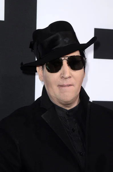 Los Angeles Okt Marilyn Manson Halloween Premiären Tcl Chinese Theater — Stockfoto