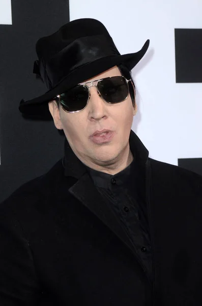 Los Angeles Okt Marilyn Manson Halloween Premiären Tcl Chinese Theater — Stockfoto