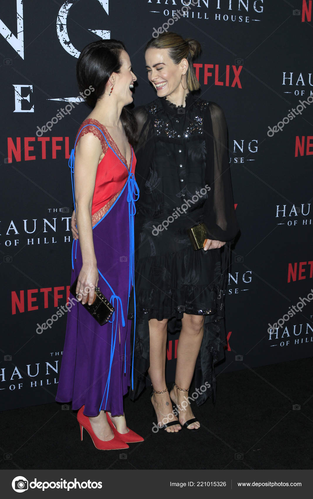Los Angeles Oct Elizabeth Reaser Sarah Paulson Haunting Hill House Stock Editorial Photo C Jean Nelson Los Angeles Oct Elizabeth Reaser Sarah Paulson Haunting Hill House Stock Editorial Photo C Jean Nelson