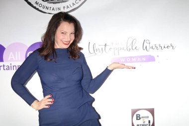 Los Angeles - 16 Ekim: Fran Drescher, Los Angeles, Ca üzerinde 16 Ekim 2018 Yamashiro Hollywood durdurulamaz savaşçı kadınlar - güçlendirici kadın