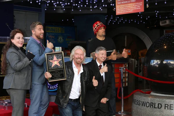 Los Angeles Oct Lance Bass Sir Richard Branson Ben Harper — Stock fotografie