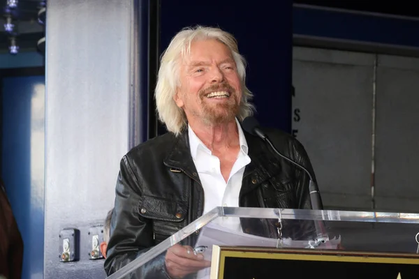 Los Angeles Oct Sir Richard Branson Sir Richard Branson Star — Stock Photo, Image