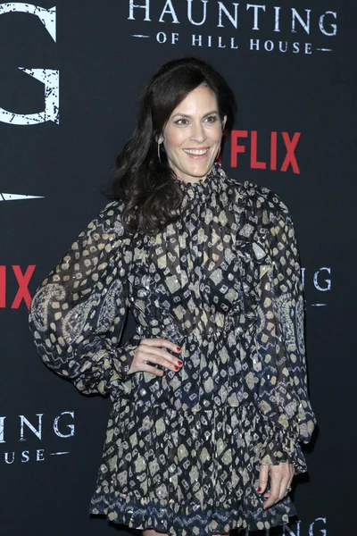 Los Angeles Říjen Annabeth Gish Premiéře Strašení Hill House Sezóna — Stock fotografie